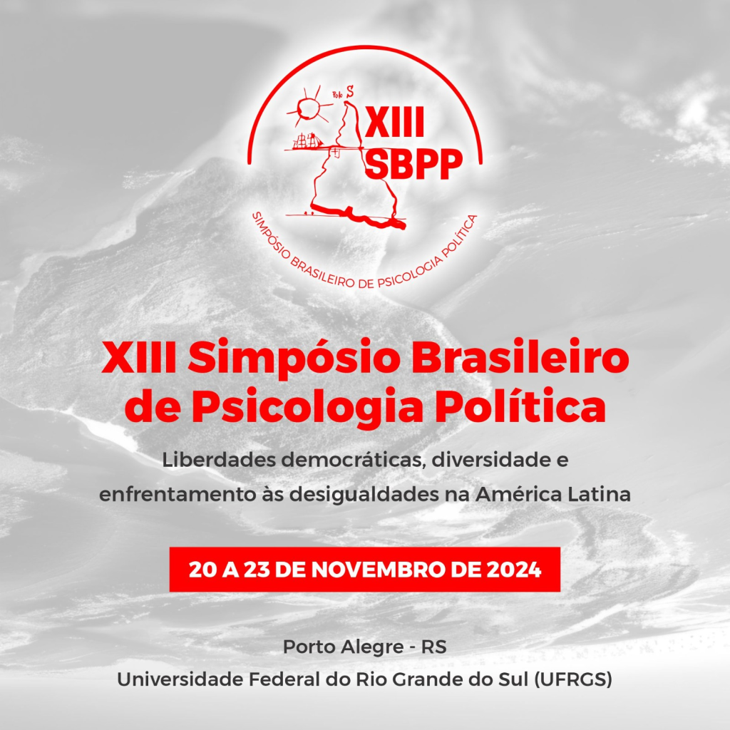 Vem aí o XIII SBPP! Em breve mais informações